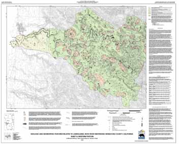 Thumbnail image: map of West Noyo River watershed