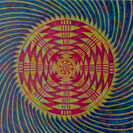Native American graphic art by Lyn Risling