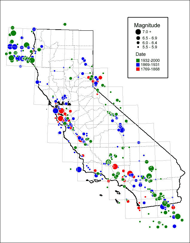 California Earthquake History and Catalogs
