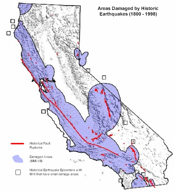 Probabilistic Seismic Hazard Assessment California