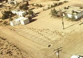 Landers earthquake fault rupture