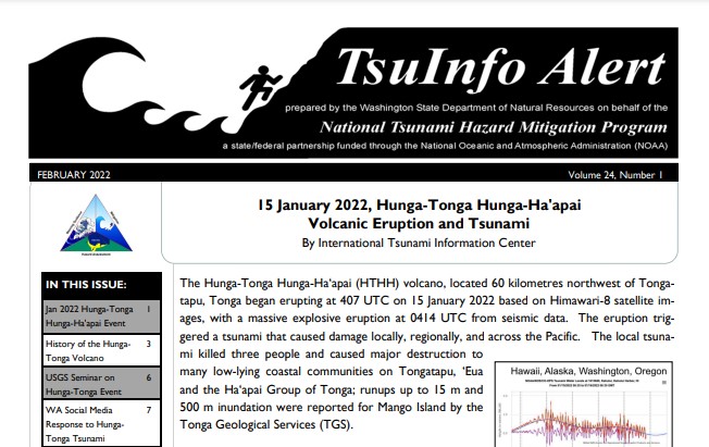 TsuInfo Alert newsletter
