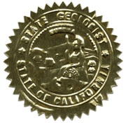 Seal of the California State Geologist
