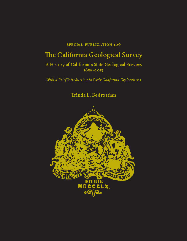 Cover page from A History of California’s State Geological Surveys, 1850-2015; with a Brief Introduction to Early California Explorations.