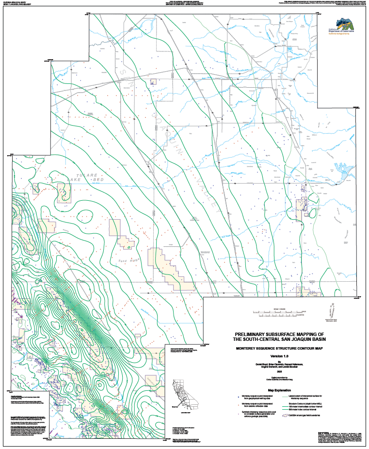 Monterey Structure Map