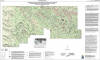 Jackson State Demonstration Forest Geologic and Geomorphic Features Map, color