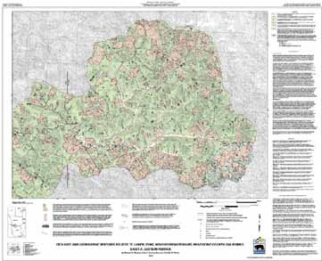 Thumbnail image: map of East Noyo River watershed