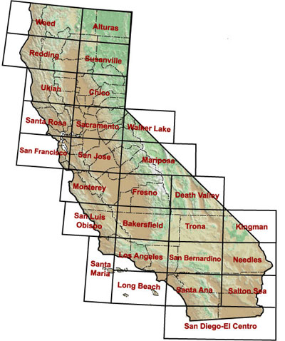 Geologic Map Index 250K