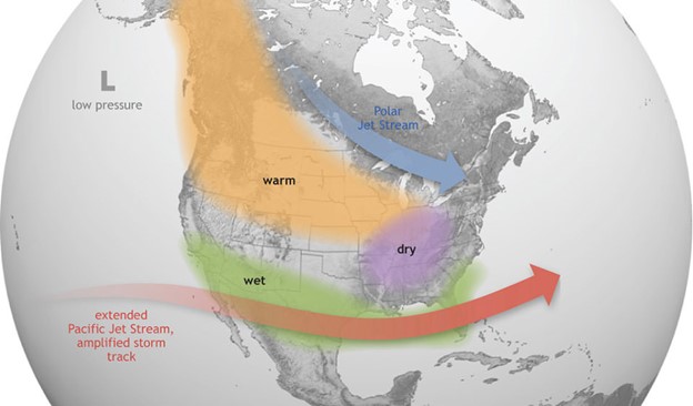 El Niño map