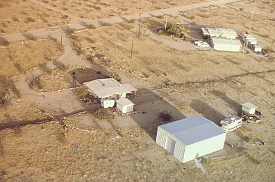 Surface rupture from the 1992 Landers earthquake. Photo by Bill Bryant