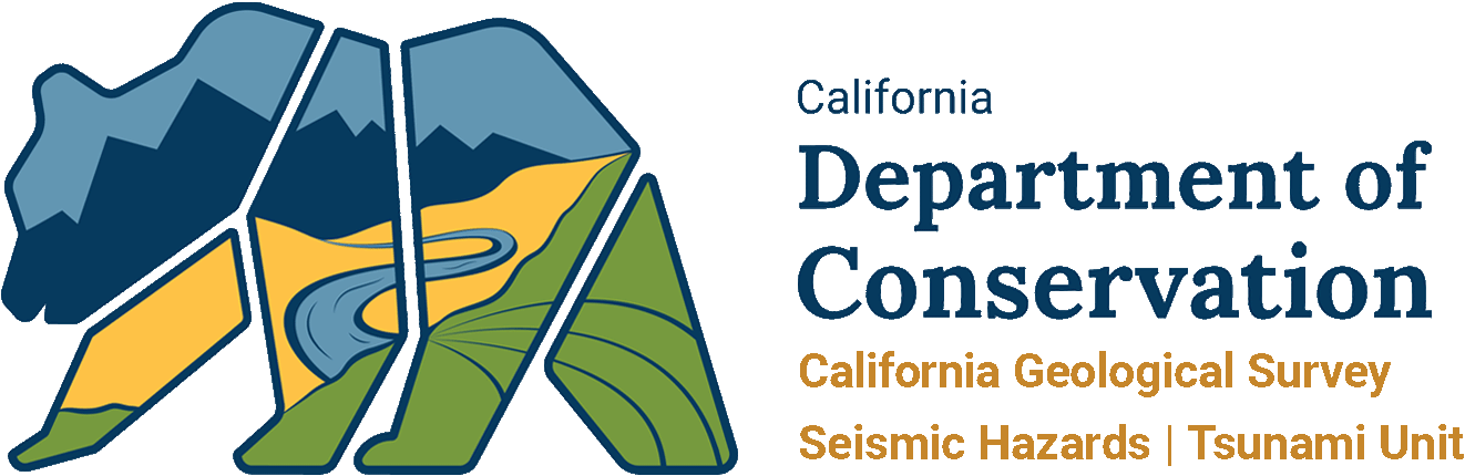 California Geological Survey Tsunami Unit logo