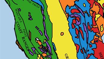 Geologic map of California.