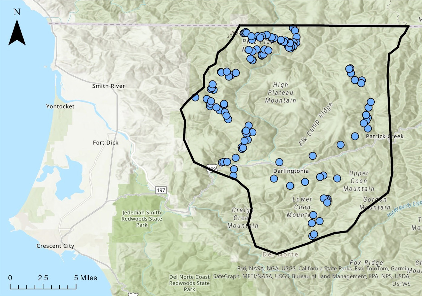 DR 2024-1 project location map.